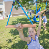 BeneLabel 3 Ninja Monkey Bars Obstacle, Obstacle Course Bars, Outdoor Play Set, Swing Accessory Set, Obstacle Course for Training Equipment, Great for Kids and Youth, 250LB Capacity BeneLabel