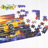Ingooood-100 Piece Jigsaw Puzzles for Kids- Muscle Car-IG-0510 - Game Decompression Leisure Entertainment Recyclable Material Plastic Puzzle Toy Gift Ingooood