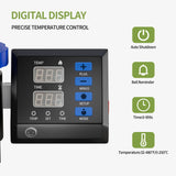 Pterying 8 in 1 Pro Heat Press Machine 15 × 15 Inch, Third Generation 360° Swing Away T Shirt Press Machine with Dual-Tube Heating, Sublimation Heat Press Machine for T Shirts Hat Cap Mug Plate Pterying