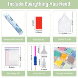 Sea Turtle Diamond Painting Kits for Adults Sea Turtle Diamond Art Kits for Adults DIY 5D Diamond Painting Kits for Beginners Home Wall Decor 11.8x11.8 Inch Mandun