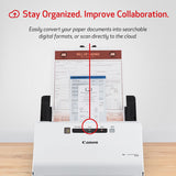 Canon imageFORMULA R40 - Office Document Scanner, Windows and Mac, Duplex Scanning, Easy Setup, Scans a Wide Variety of Documents, Scans to Cloud Canon