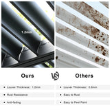 MASTERCANOPY 10’ X 10’ Louvered Pergola Outdoor Aluminum Patio Pergola with Adjustable Roof for Deck Backyard Garden (Black) MASTERCANOPY