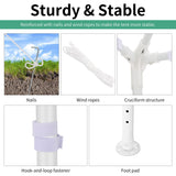 HOTEEL Party Tent 10x30, Tents for Parties with 8 Removable Sidewalls, Waterproof Patio Gazebo, Outdoor Tent for Weddings and Events Hoteel