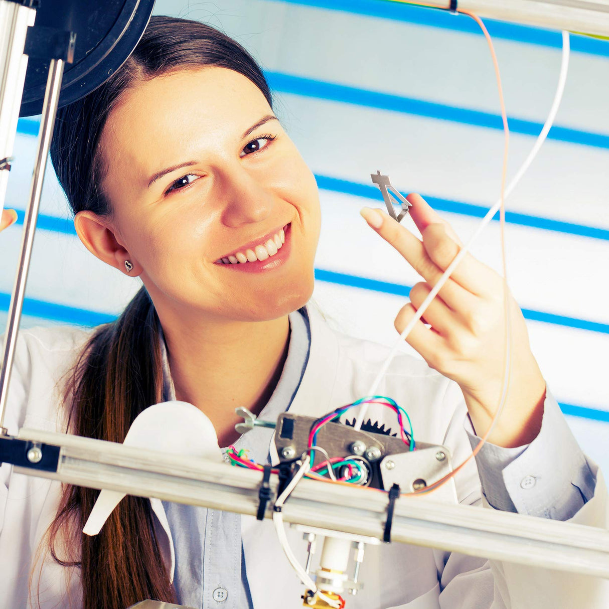 PAGOW 10pcs Glass Bed Spring Turn Clips for Ender 3 Pro, Ender 3S, Ender 5 Pro, CR-20 PRO, CR-10S Pro 3D Printer PAGOW