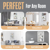 Houseables Recessed Wall Niche, Recessed Medicine Cabinet, Medicine Cabinet Insert, In Wall Shelf, Bathroom Niche, Insert for Drywall, Between Studs Shelf Replacement, Without No Mirror, 14x24 (17x27) Houseables