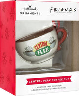 Hallmark Friends Central Perk Cafe Coffee Cup Christmas Ornament Hallmark