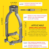 Square Hole Drill Bit Adapter for Easy Installation and Disassembly - Mortising Attachment for Drill Press, Mortise Machine, Power Tool Accessory for XSMNER