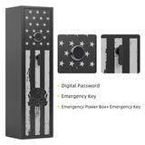 BUTISOW 6 Gun Safe, Gun Safe for Rifles and Pistols, Large Capacity Rifle Safe,Gun Cabinet for Home Rifles and Shotguns, Gun Safe with Handgun Pistol Pouch, Removable Shelf and 2 Gun Racks BUTISOW