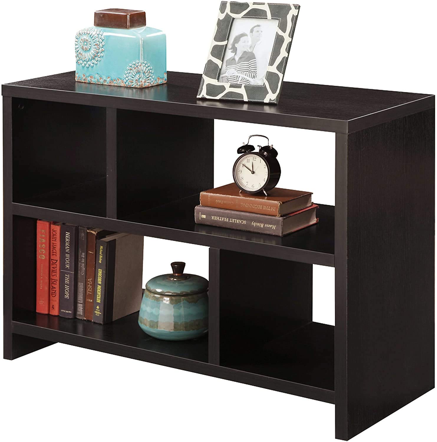 Convenience Concepts Northfield Console 3 Tier Bookcase, Espresso - WoodArtSupply