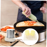 SHOWERORO 2-Pack Pancake Grease Brush Oil Mop Kitchen Oil Spread Replace Fabric Cooking Brush Replace Fabric SHOWERORO