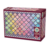 Cobble Hill 2000 Piece Puzzle - Four Square Quilt Blocks - Sample Poster Included Cobble Hill Puzzle Company Ltd.