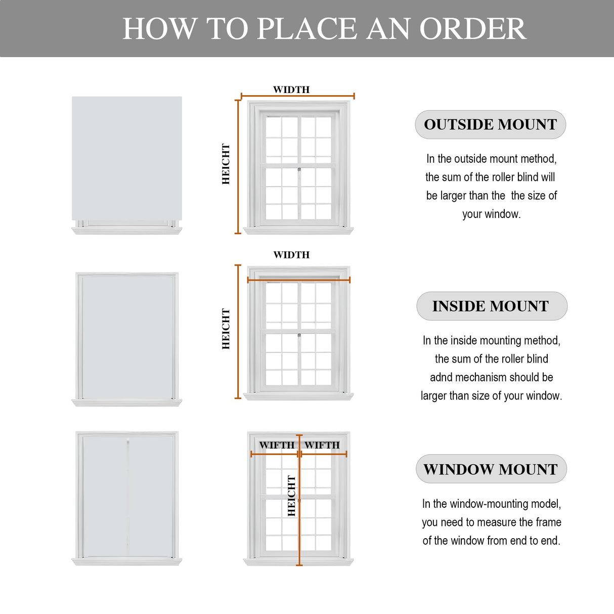 NICETOWN 100% Blackout Roller Shades, No Tools No Drill Cordless Blinds for Windows, Thermal Insulated Privacy French Door Window Shades for Bedroom Kitchen (26" W x 64" L, Greyish White, 1 Panel) NICETOWN