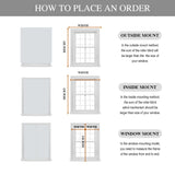 NICETOWN 100% Blackout Roller Shades, No Tools No Drill Cordless Blinds for Windows, Thermal Insulated Privacy French Door Window Shades for Bedroom Kitchen (26" W x 64" L, Greyish White, 1 Panel) NICETOWN