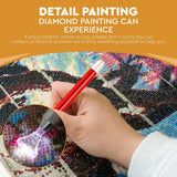 Sunflower Diamond Painting With Illuminated Pen Tip | 5D Large Diamonds Painting Kits With Accessories For Adults | DIY Full Drill Diamond Art Diamond Painting For Home Decor (27.5 X 15.7inch) LGANHAPY