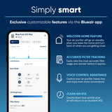 BLUEAIR Air Purifiers for Large Rooms, Cleans 3,048 Sqft In One Hour, HEPASilent Smart Air Cleaner For Home, Pets, Allergies, Virus, Dust, Mold, Smoke - Blue Pure 211i Max Blueair