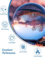 Smallbudi 4 Gallon Epoxy Resin Kit for Beginners, Resin Kit with 72 Mica Powder, Foil Flakes, Measuring Cups, Sticks - Resin Epoxy for Casting, Coating, Art Craft, River Table, DIY Resin Coasters Smallbudi