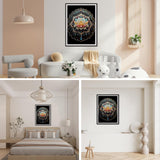 SENQAO Mandala Diamond Art Painting Kits for Adults, Full Drill Diamond Dots Paintings for Beginners, Round 5D Paint with Diamonds Pictures Gem Art Painting Kits DIY Crafts Kits 12x16inch SENQAO