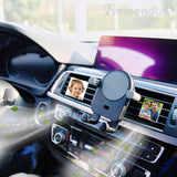 Framendino, 4 Pack Sublimation Blank Car Air Vent Clips Heat Transfer Car Outlet Perfume Clip Auto Diffuser Vent Clip Car Scent Diffuser Clip Car Exhaust Outlet Accessories Square Framendino