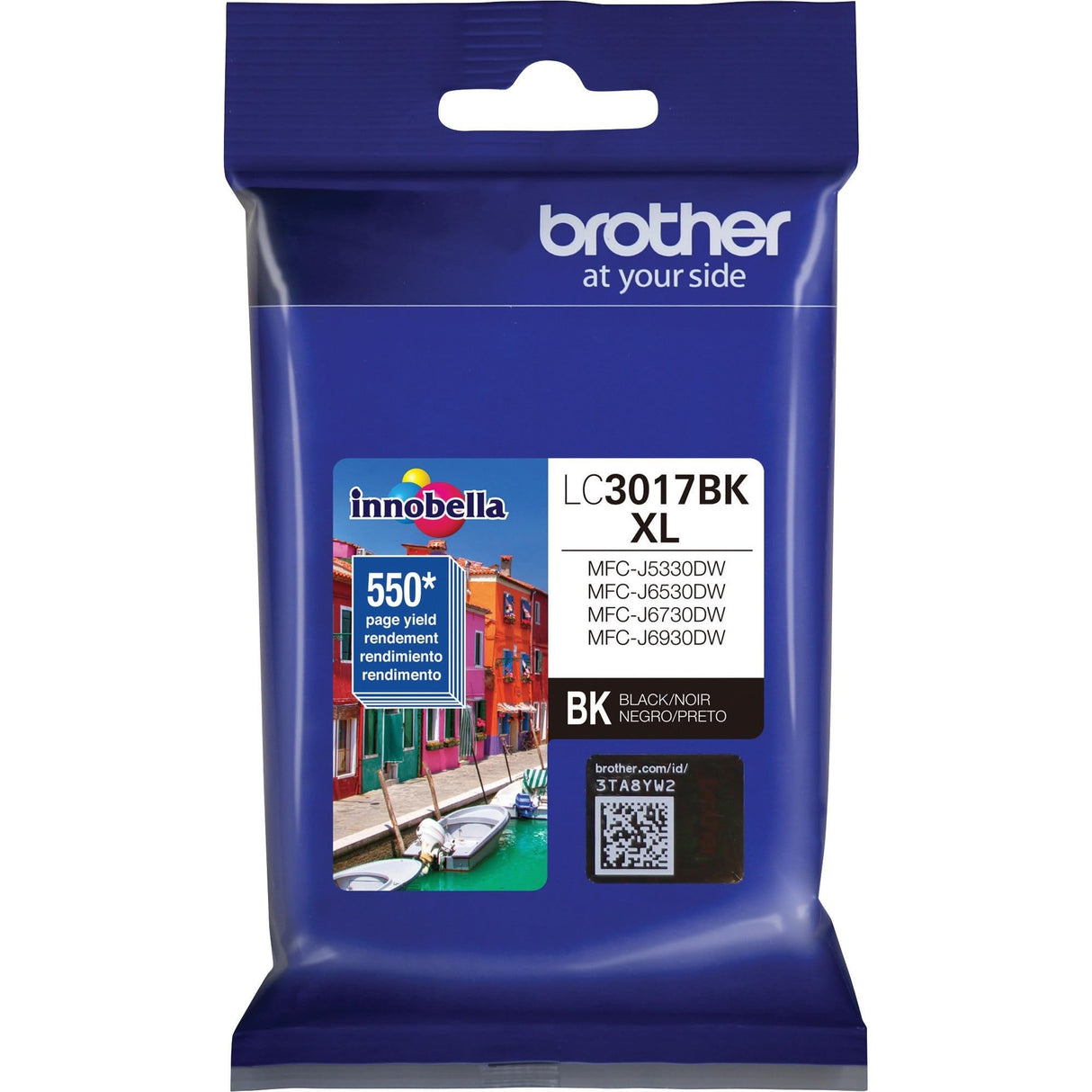 Brother LC3017BK High Yield Black Ink Cartridge Brother