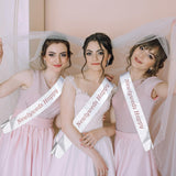 25 Pcs White Sashes Blank Satin Sash Blank Sashes for Pageants Sublimation Plain 2025 Senior Sash Blanks Sash to Decorate White Sash Birthday Sash for Women Homecoming Beauty Pageant Prom Party Decor DIVINA VITAE