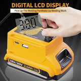 Hakea Cordless Soldering Station for Dewalt 20V Max Battery - Electric Digital LCD Display Soldering Iron Station Fast Heating Up Soldering Station for DIY, Appliance Repair (Battery Not Included) Hakea