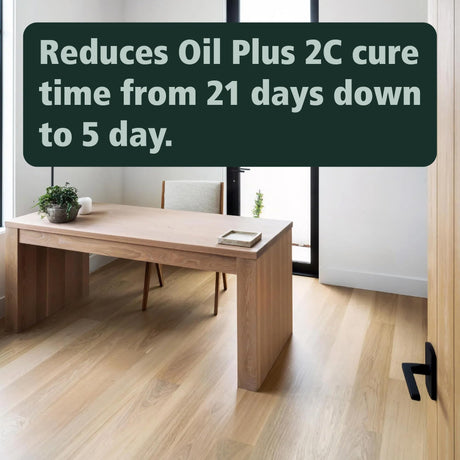 Rubio Monocoat Wood Oil Accelerator & Hardener | Oil Plus Part B | for Use with Oil Plus Part A, SheenPlus, and Hybrid Wood Protector | 30 mL Rubio Monocoat