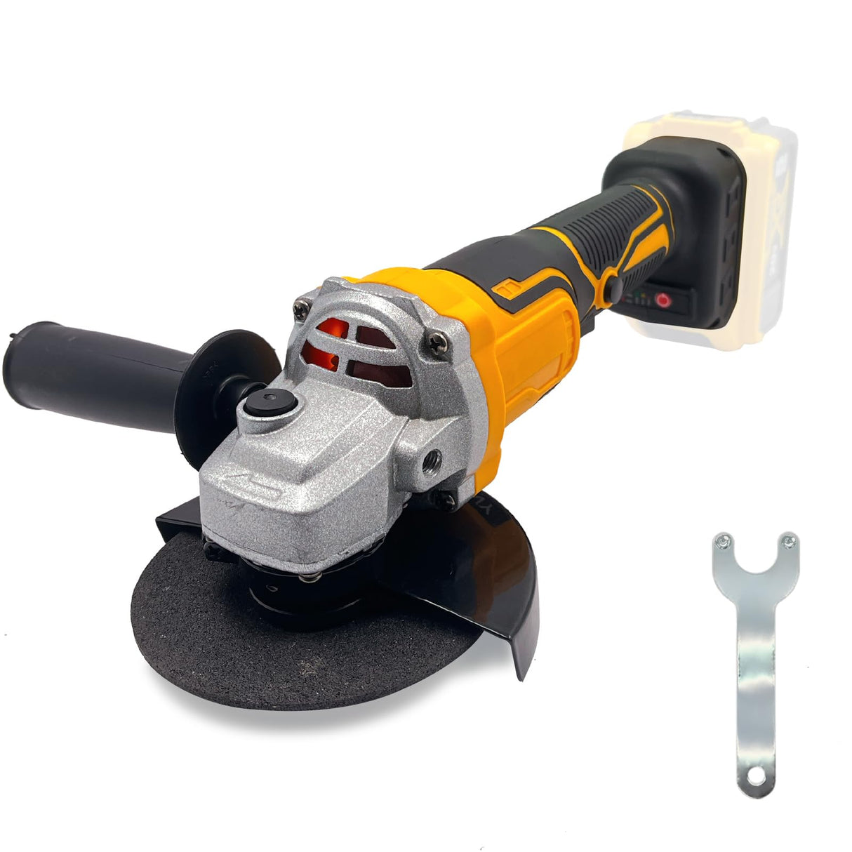 Cordless Angle Grinder for Dewalt 20V MAX Battery, Angle Grinder with 11000 RPM Brushless Motor, 3 Variable Speeds Grinders for Cutting, Griding, Polishing.(Tool Only) Starmingstm