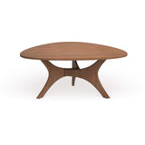 Wood Coffee Table Mid-Century Modern Finish WoodArtSupply