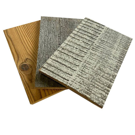 White Reclaimed Barnwood Planks Weathered Distressed Antique Tile Slat Boards for Paneling Wood Wall Wooden Backdrop Rustic Farmhouse Decor Backsplash DIY Crafts 47" Length (5, Samples) RFH