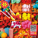 Ceaco – Candy Box - 300 Piece Jigsaw Space Saver Puzzle – Puzzles for Smaller Spaces and Surfaces Ceaco