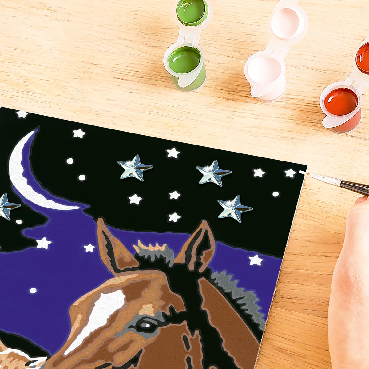 Ravensburger - Friendship CreArt Paint by Numbers Kit | Fun & Easy DIY Art for Kids Age 7+ | Creative Gift Idea for Birthdays & Holidays Ravensburger