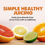 Elite Gourmet ETS623 BPA-Free Electric Citrus Juicer, Compact, Large Volume, Pulp Control, Oranges, Lemons, Limes, Grapefruits with Easy Pour Spout, 24oz, Black/Stainless Steel Elite Gourmet