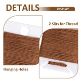 200 PCS Embroidery Floss Bobbins, Plastic Embroidery Floss Organizer, White Sewing Machine Bobbin for Cross Stitch, Thread Holder Sewing Storage for Sewing Thread, Needlework Supplies Okxiri