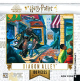 New York Puzzle Company - Harry Potter Diagon Alley Mini - 100 Piece Jigsaw Puzzle for Family Game Nights by Mary GrandPré New York Puzzle Company