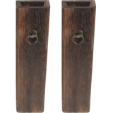 Wood Wall Pocket Vase Wood Wall Planter Hanging Wall Vase Pocket Flowers Holder for Farmhouse Home Living Room Bedroom Wall Decor Wooden Wall OSALADI