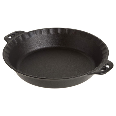 Camp Chef Cast Iron Pie Pan - True-Seasoned Cast Iron Pie Dish for Cooking & Camping Accessories - 10" Camp Chef