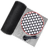 YAMTEN Plastic Mesh Fence Roll 15.7" x32.9', Heavy Duty Chicken Wire Barrier for Chicken Coop & Garden Fencing, Animal Enclosure (Dogs/Rabbits), No Tools Needed Easy Install (Black) YAMTEN