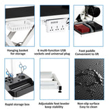 Dog Grooming Table,50''Electric Lift Heavy Duty Cat Grooming Table with Anti Slip Tabletop, Adjustable Pet Grooming Table with Aluminium Overhead Arm for Home and Salon,Maximum Capacity Up to 300Lb Kiarixo