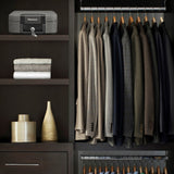 SentrySafe Fireproof and Waterproof Chest Box with Key Lock, Black Travel Safe with Interior Lighting and Carrying Handle, 0.28 Cubic Feet, 6.6 x 15.4 x 14.3 Inches, CHW20205 SentrySafe