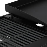 Royal Gourmet GD4002T 4-Burner Tailgater Grill Griddle Combo, Portable Propane Gas Grill and Griddle Combo for Backyard or Outdoor BBQ Cooking, 40,000 BTUs, Black Royal Gourmet