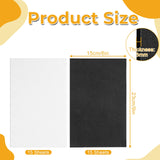 30 Pcs Embroidery Foam 6 x 9 Inch EVA Foam Sheets for Crafts, High Density 3mm Thick Embroidery Craft Foams for Hats, Pillows, Bags, Hand Sewing, DIY Projects Aeaocvo