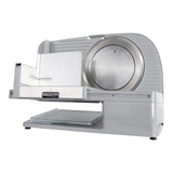 Chef's Choice 665 Professional Electric Food and Meat Slicer with Stainless Steel Serrated Blade Features Slice Thickness Control NSF Certified, 8.5-Inch, Gray Chef'sChoice