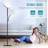 marctronic Floor Lamp, Upgraded 42W 4000LM Super Bright LED Floor Lamp for Living Room Bedroom, Dimmable Standing Reading Floor Lamps with Remote & Touch Control marctronic