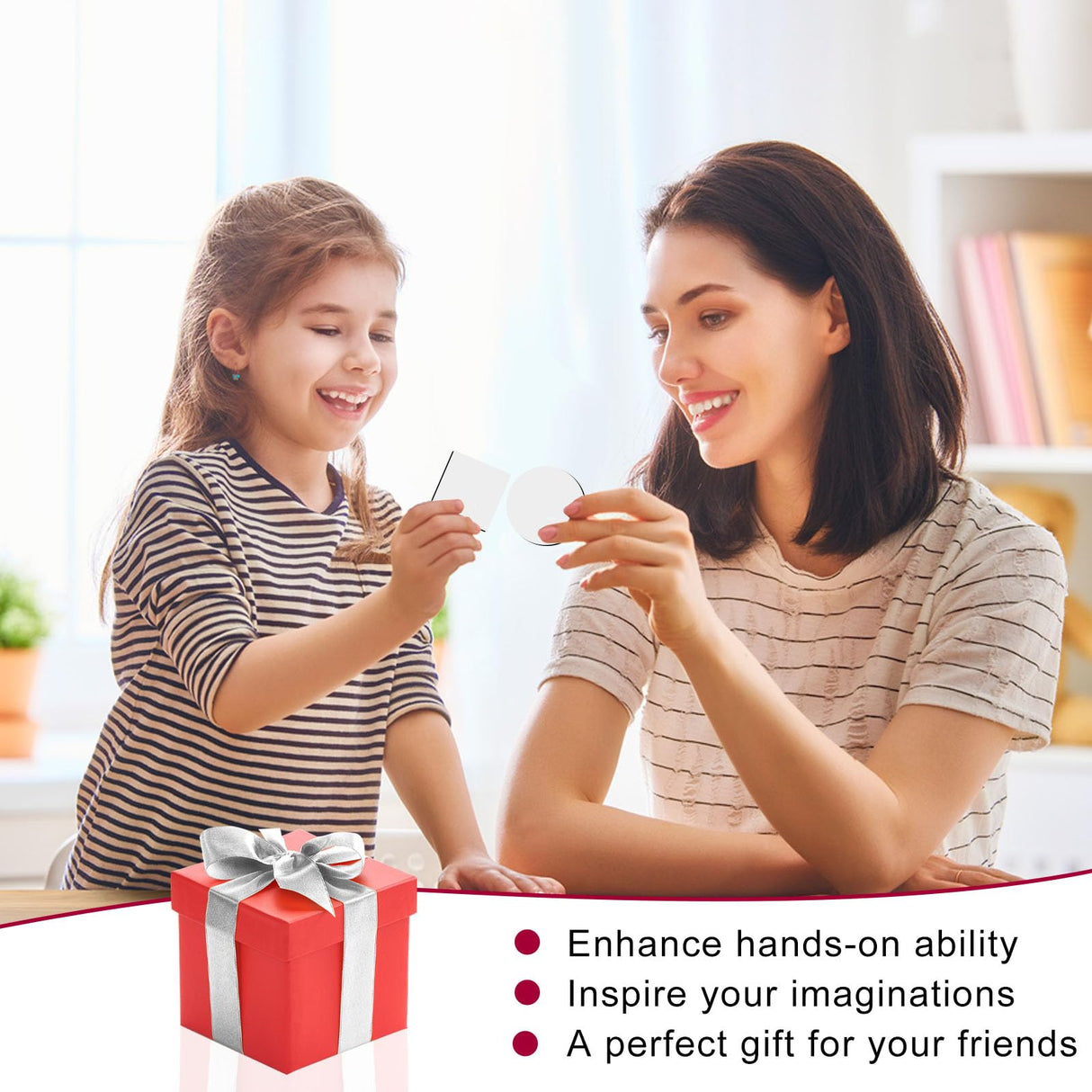 Deekypol 99Pcs Sublimation Blanks Products, Sublimation Starter Kits Including Blank Fridge Magnet, Garden Flag, Keychain Earring Mouse Pad Blank Sublimation Kits for Beginners Heat Transfer Craft Deekypol