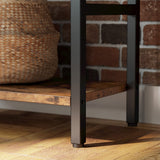 IRONCK Bookcases and Bookshelves Triple Wide 5 Tiers Industrial Bookshelf, Large Etagere Bookshelf Open Display Shelves with Metal Frame for Living Room Bedroom Home Office IRONCK