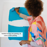 5 Pieces Large Painting Knife Set Pallet Knife Set Scraper Stainless Steel Spatula Palette Oil Painting Accessories Tools for Color Mixing Acrylic Mixing Supplies Honoson