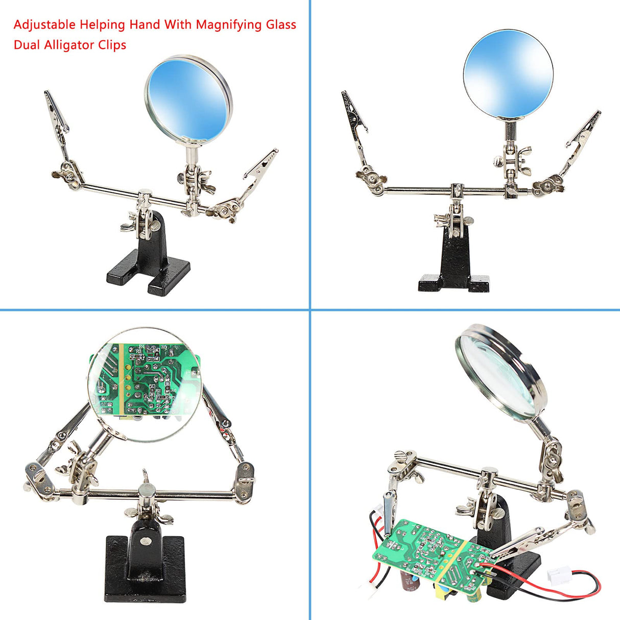 Soldering Iron Kit,80W LCD Digital Soldering Gun with Adjustable Temperature Controlled and Fast Heating Ceramic Thermostatic Design KYZHXVO