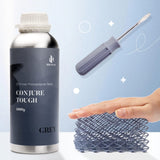 Chitu Systems Conjure Tough Resin 3D Printer Resin Non-Brittle and Durable,Highly Toughness Low Shrinkage 405nm UV-Curing Resin Standard Photopolymer Resin for DLP/LCD/mSLA 3D Printer (Black, 1000g) chitu systems