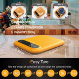 GRAM PRES Digital Food Scale 11lb/0.01oz, Kitchen Scales Digital Weight Grams and Oz for Weight Loss, Baking and Cooking,LED Display GRAM PRES