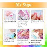 yvkew 5D Baseball Diamond Art Painting Kits for Adults, Burning Baseball Never give up Diamond Dots Paintings for Beginners Home Wall Decor Gifts 10x12 inch yvkew